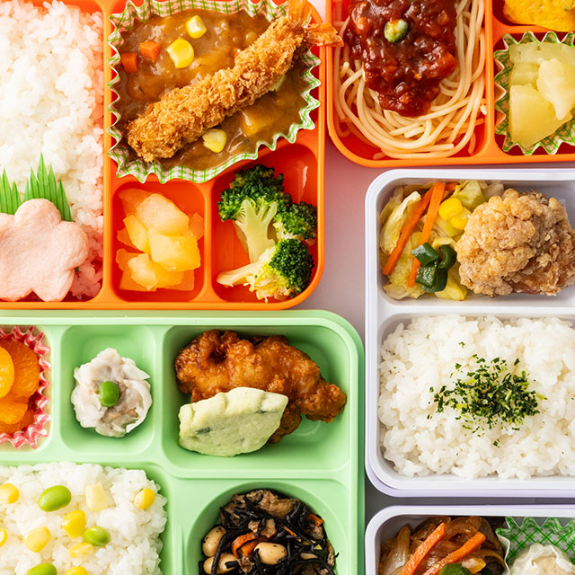 幼稚園給食のお弁当